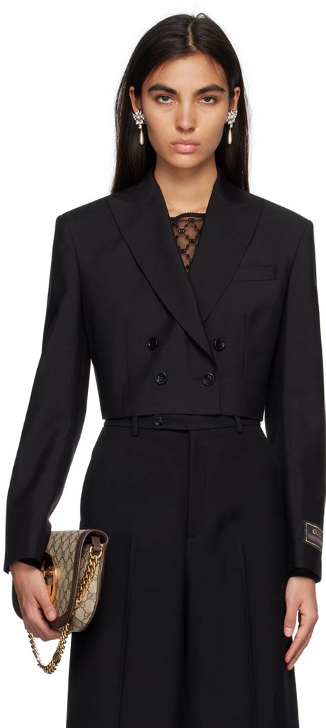 chaqueta gucci mujer|gucci blazers for women.